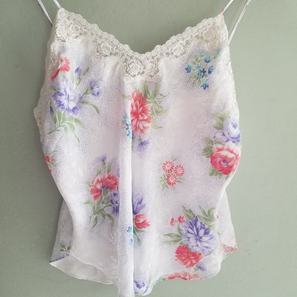 Silk and Satin Vintage cami